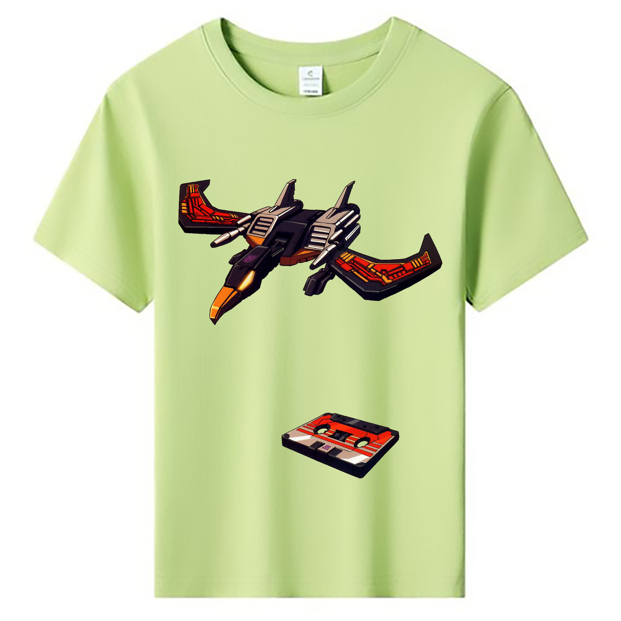 （画像用）  綿100％キッズTシャツ（フロントプリント）